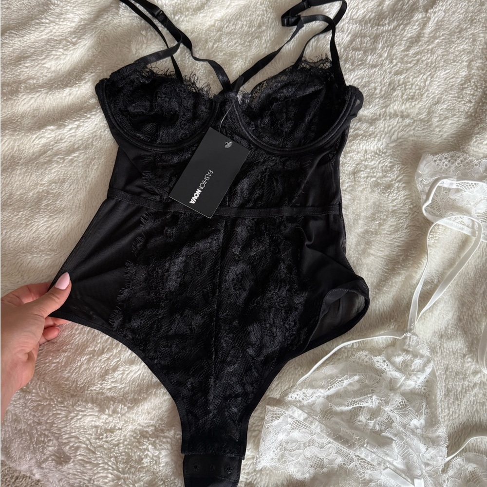 Black Lace Bodysuit